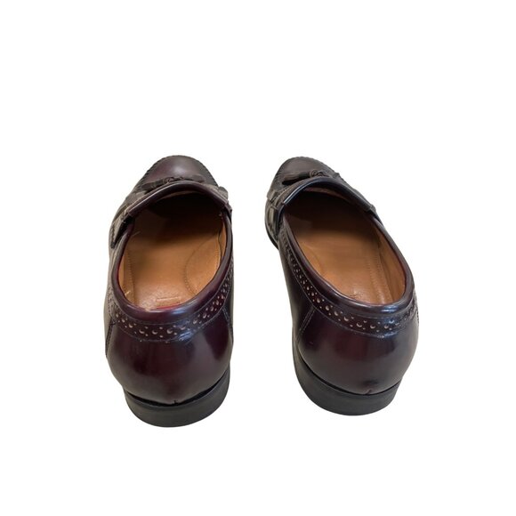 Bass Mens Brown Leather Tassel Slip-On Loafers Size 9EE SKU 8423 - Picture 6 of 15